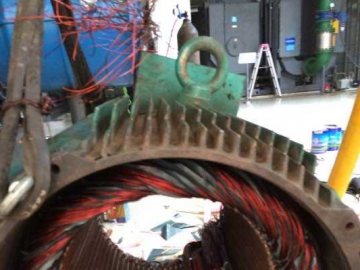 高壓電機(jī)不能起動(dòng)且冒煙發(fā)熱如何維修