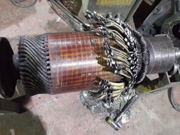 電機(jī)維修拆卸前的檢查和試驗