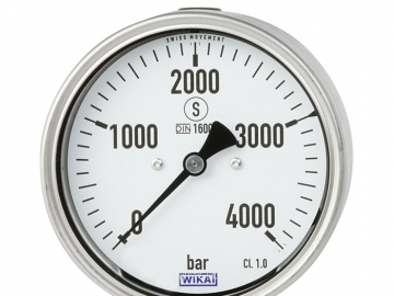 PG23HP-P波登管壓力表，不銹鋼材質(zhì)