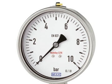 PG28波登管壓力，哈氏合金材質(zhì)