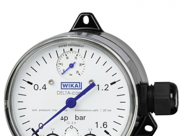 DPGS40帶微動(dòng)開關(guān)的差壓表